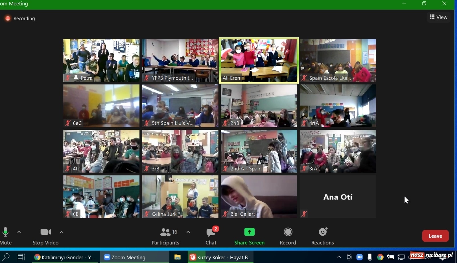 Zdjęcie w galerii na portalu naszraciborz.pl: Dzień DBI w brzeźnickiej szkole w ramach projektu Erasmus+ wiadomości z regionu