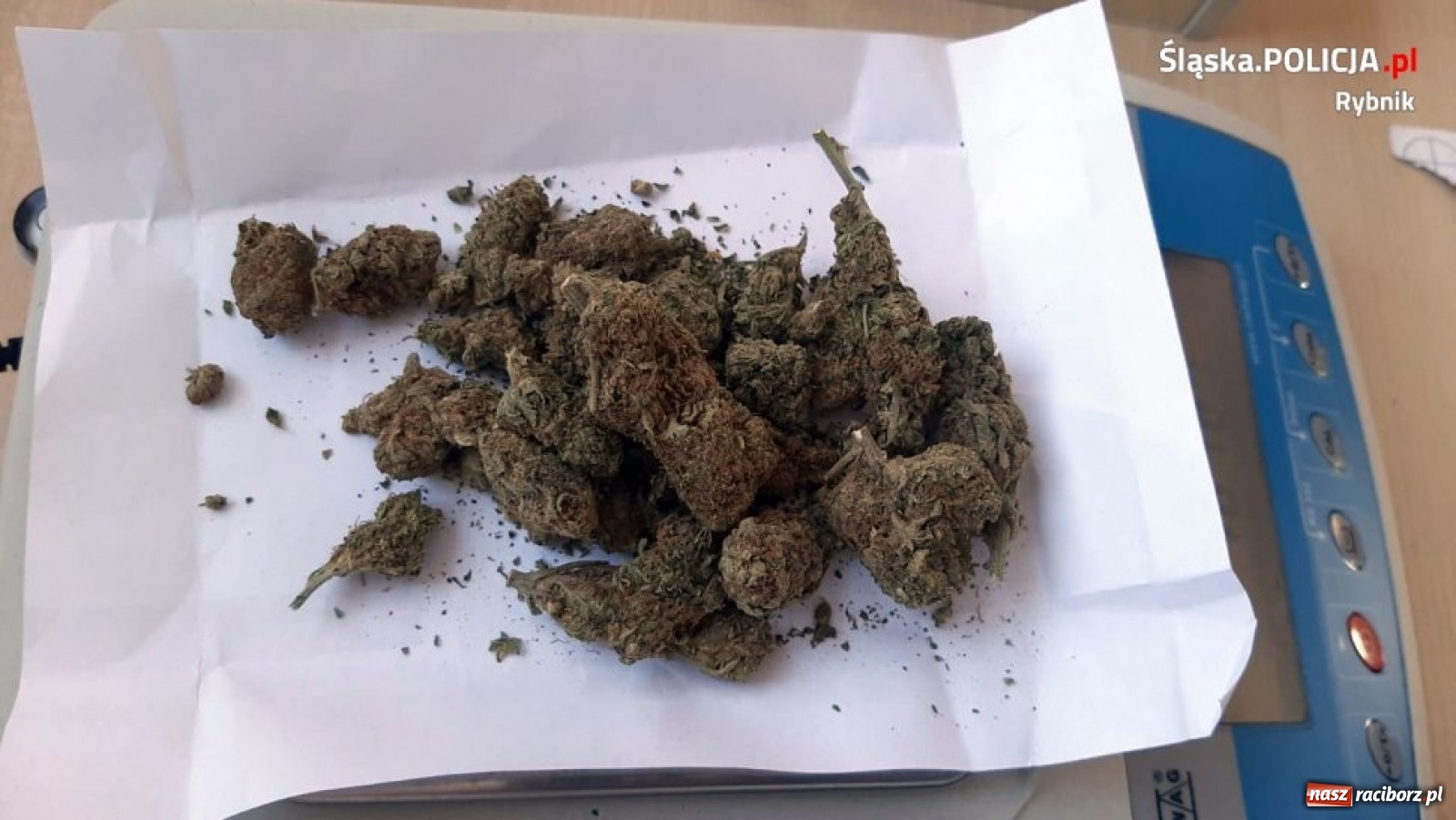 Zdjęcie w galerii na portalu naszraciborz.pl: Policyjny pościg ulicami Rybnika wiadomości z regionu