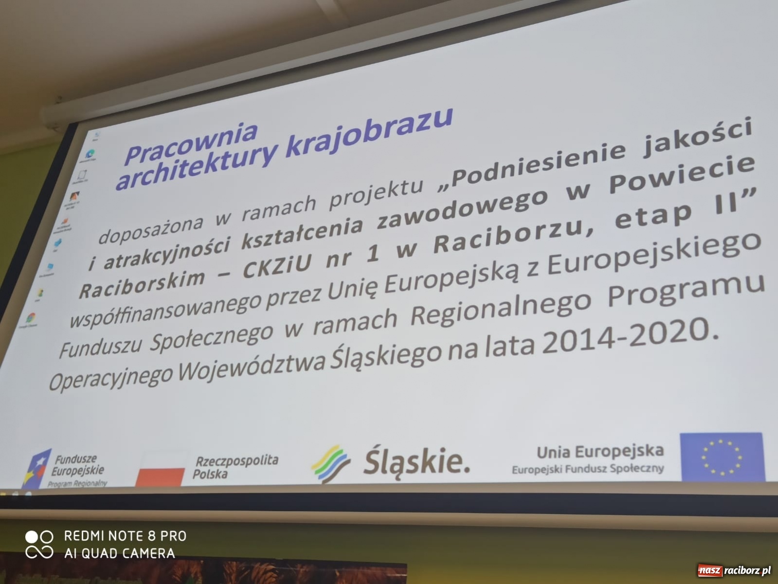 Zdjęcie w galerii na portalu naszraciborz.pl: CKZiU nr 1 ma kolejne nowoczesne pracownie wiadomości z regionu