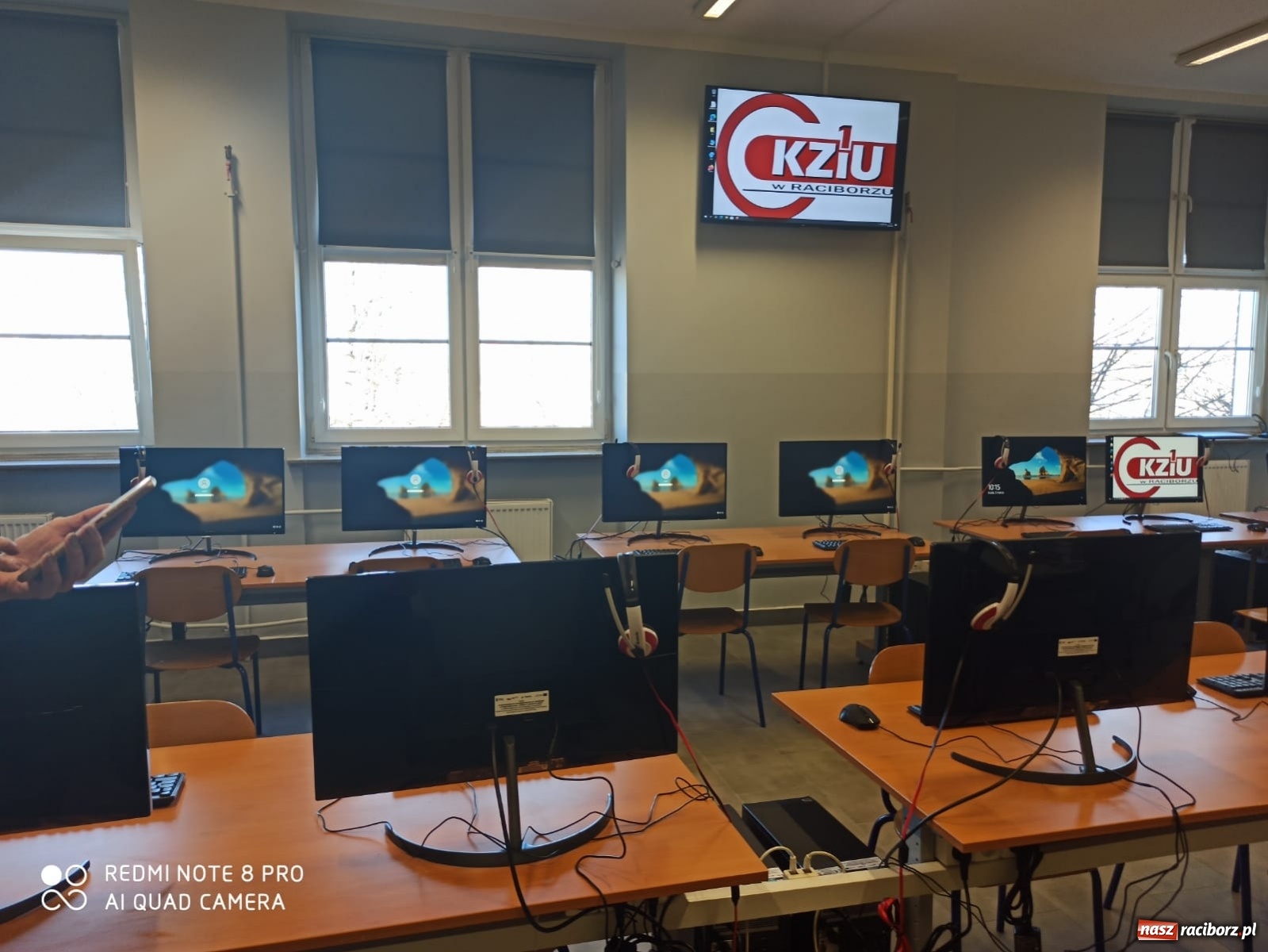 Zdjęcie w galerii na portalu naszraciborz.pl: CKZiU nr 1 ma kolejne nowoczesne pracownie wiadomości z regionu