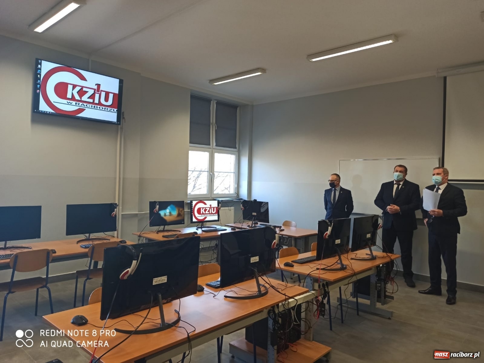 Zdjęcie w galerii na portalu naszraciborz.pl: CKZiU nr 1 ma kolejne nowoczesne pracownie wiadomości z regionu