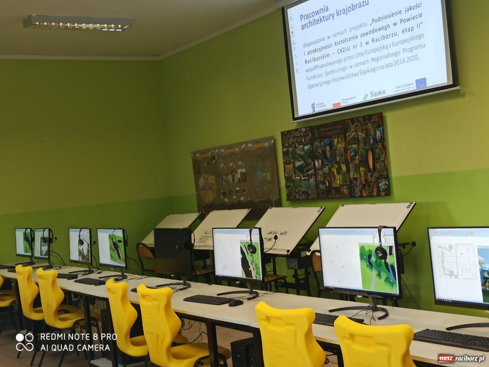 Zdjęcie w galerii na portalu naszraciborz.pl: CKZiU nr 1 ma kolejne nowoczesne pracownie wiadomości z regionu