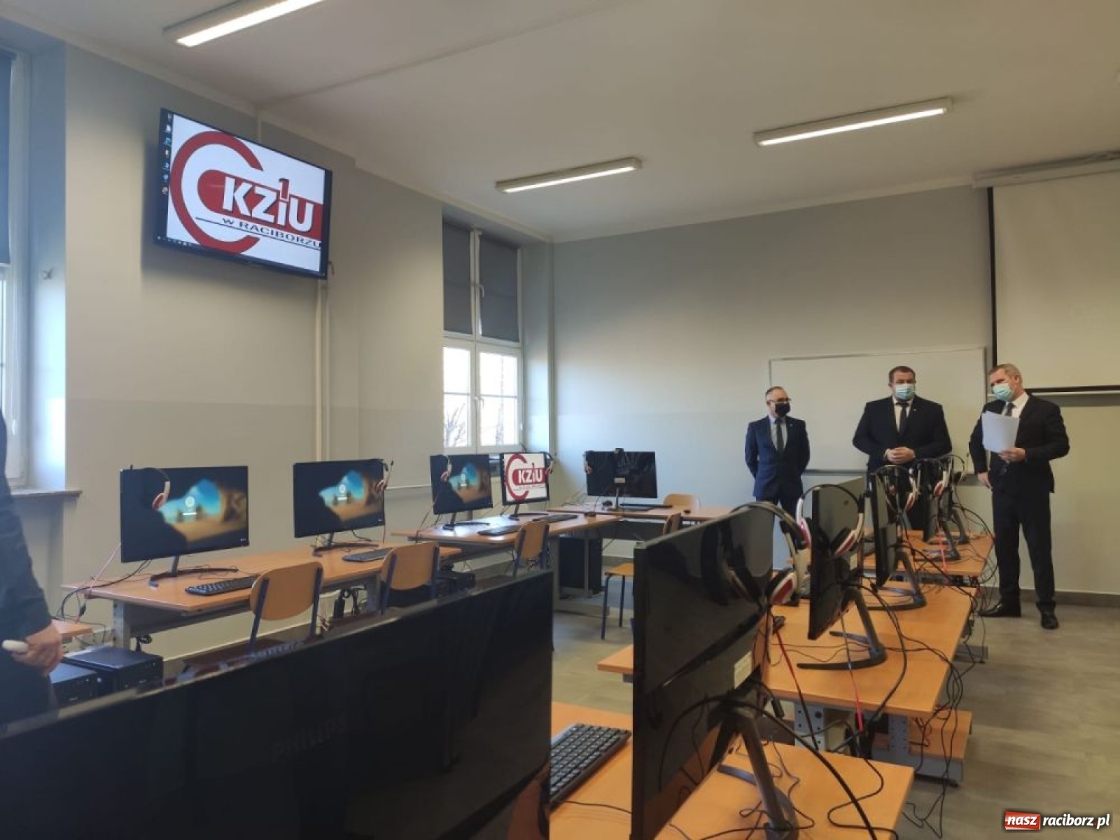 Zdjęcie w galerii na portalu naszraciborz.pl: CKZiU nr 1 ma kolejne nowoczesne pracownie wiadomości z regionu