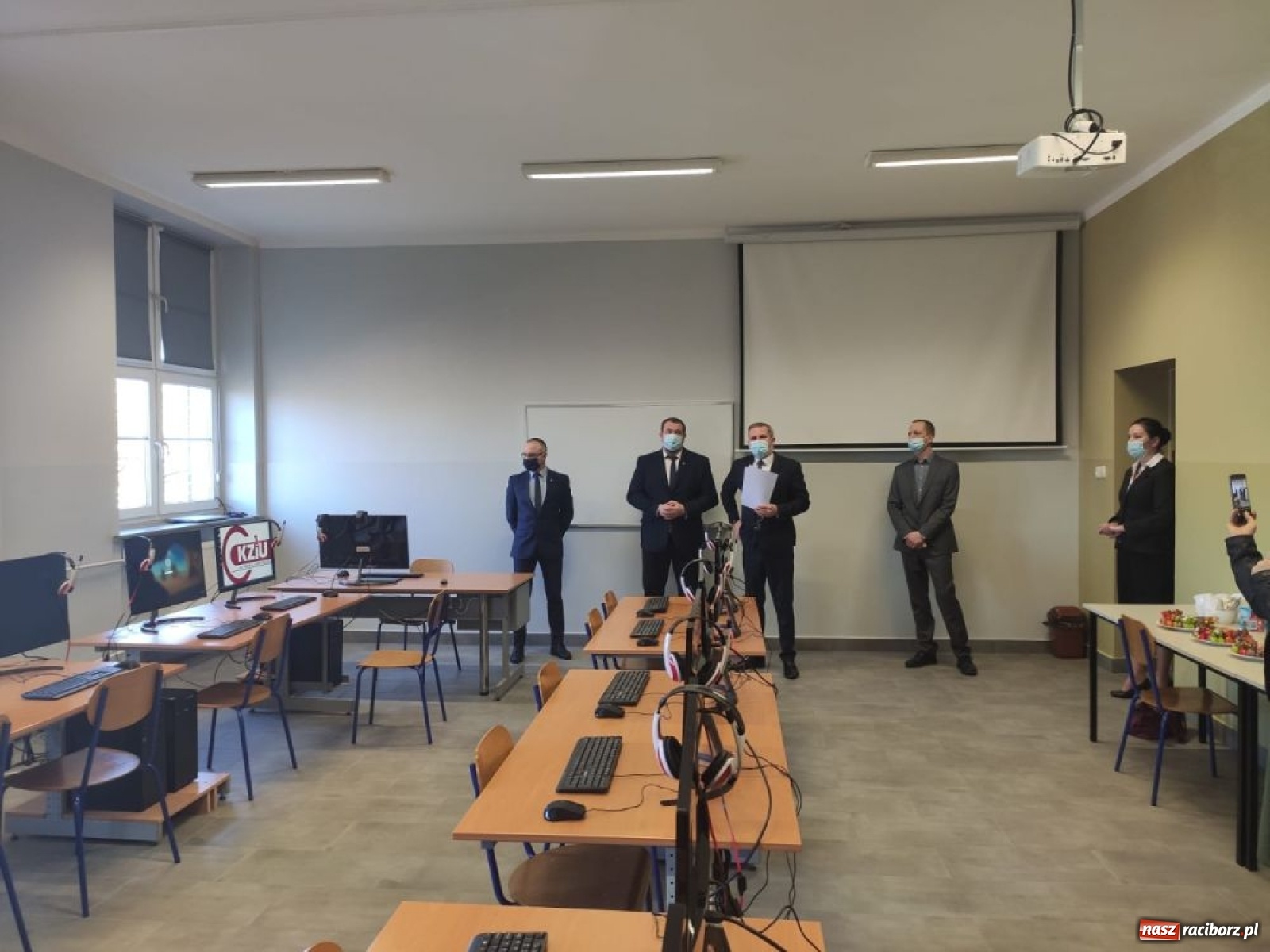 Zdjęcie w galerii na portalu naszraciborz.pl: CKZiU nr 1 ma kolejne nowoczesne pracownie wiadomości z regionu