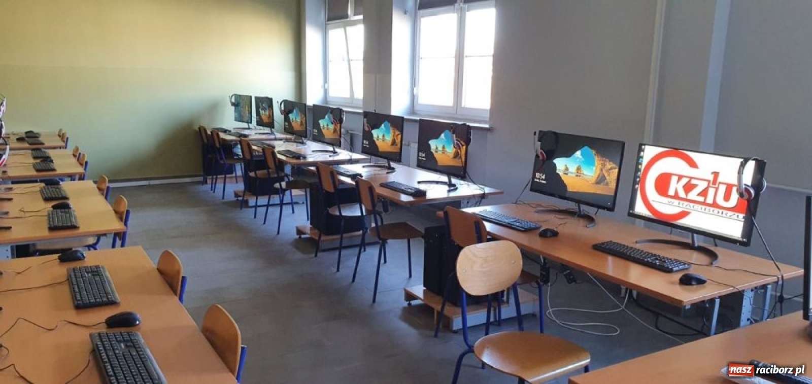 Zdjęcie w galerii na portalu naszraciborz.pl: CKZiU nr 1 ma kolejne nowoczesne pracownie wiadomości z regionu
