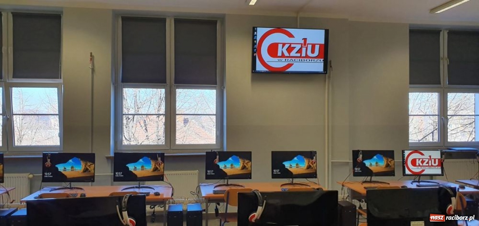 Zdjęcie w galerii na portalu naszraciborz.pl: CKZiU nr 1 ma kolejne nowoczesne pracownie wiadomości z regionu
