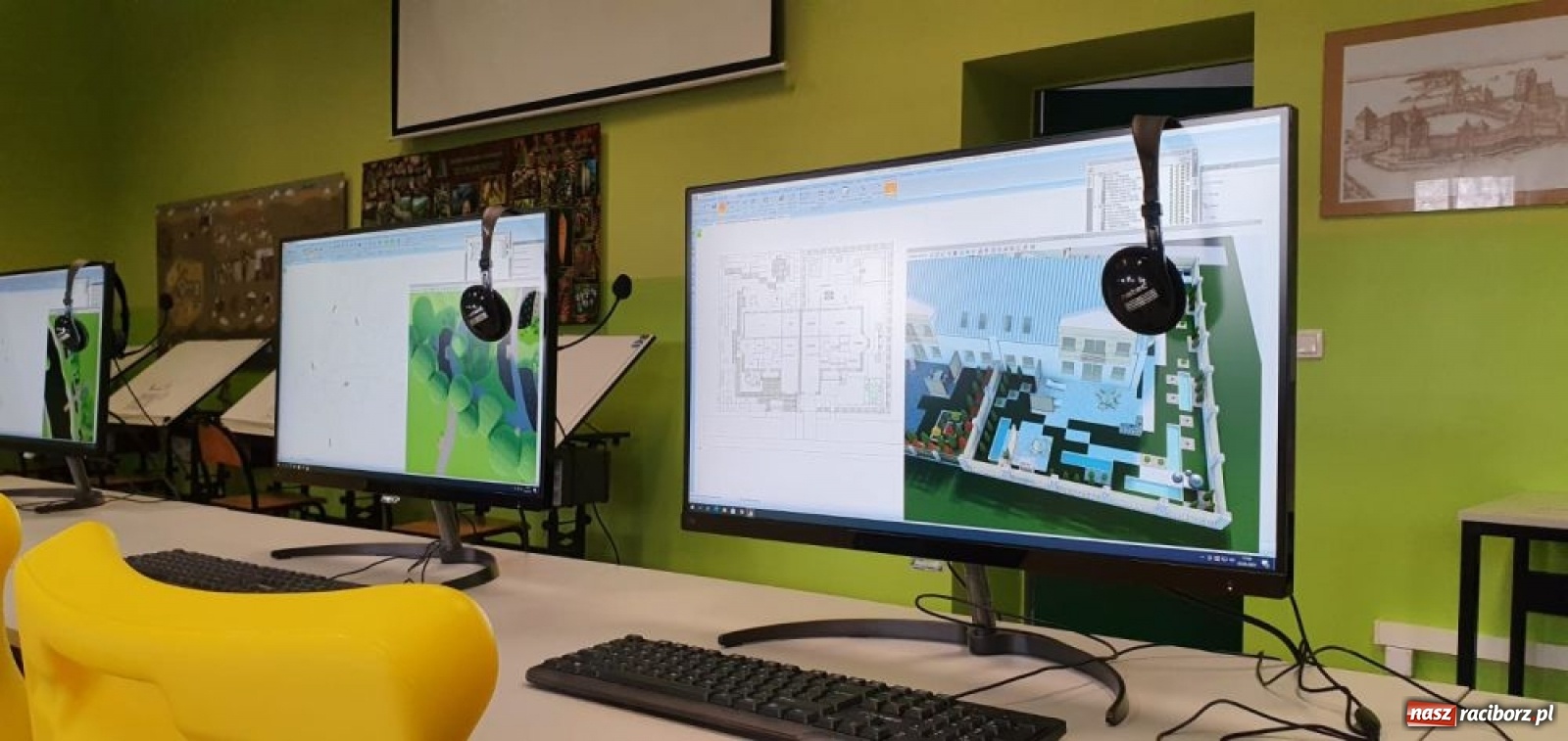 Zdjęcie w galerii na portalu naszraciborz.pl: CKZiU nr 1 ma kolejne nowoczesne pracownie wiadomości z regionu