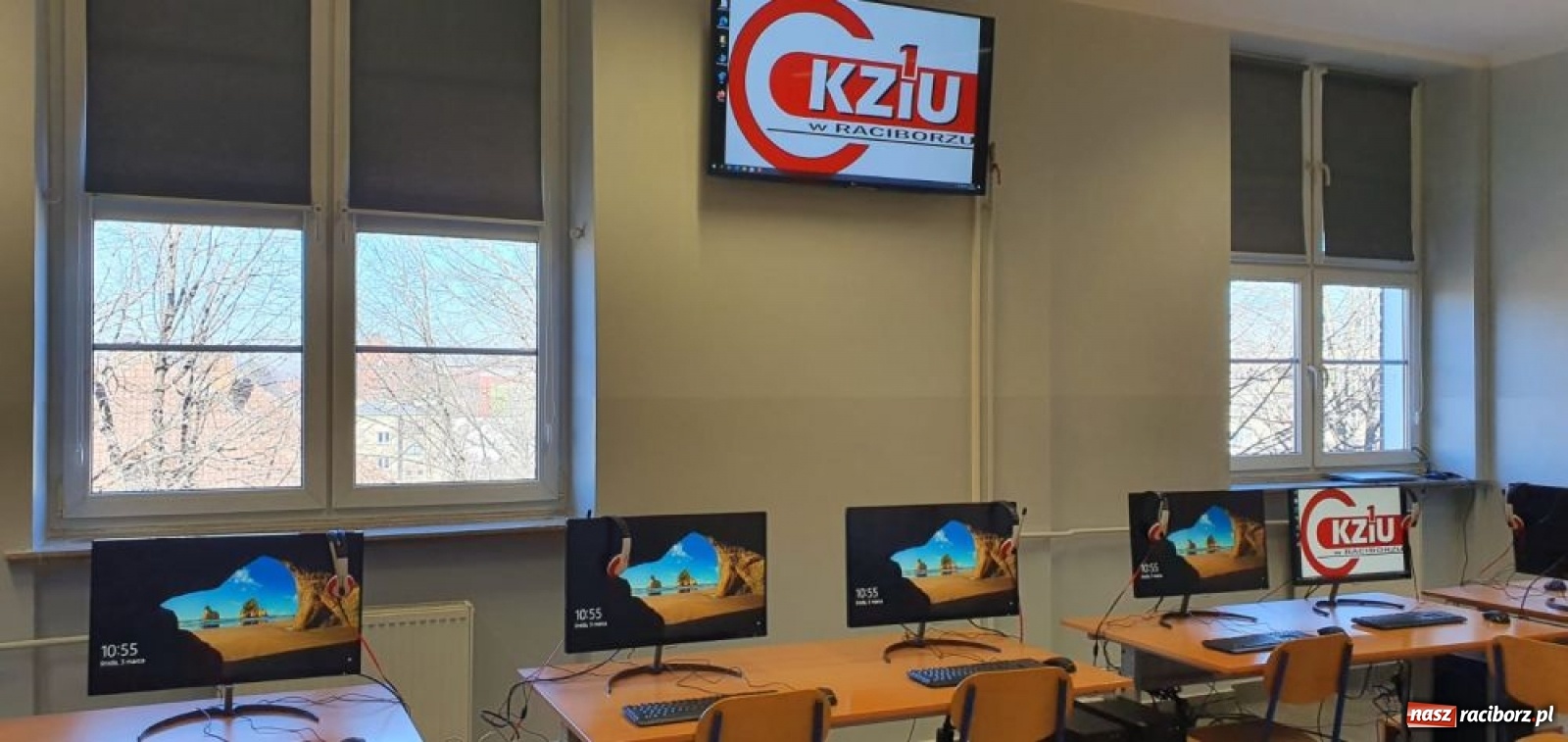 Zdjęcie w galerii na portalu naszraciborz.pl: CKZiU nr 1 ma kolejne nowoczesne pracownie wiadomości z regionu