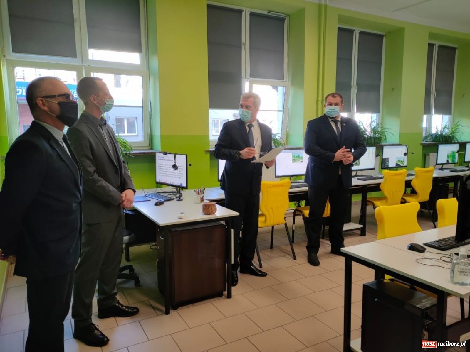 Zdjęcie w galerii na portalu naszraciborz.pl: CKZiU nr 1 ma kolejne nowoczesne pracownie wiadomości z regionu