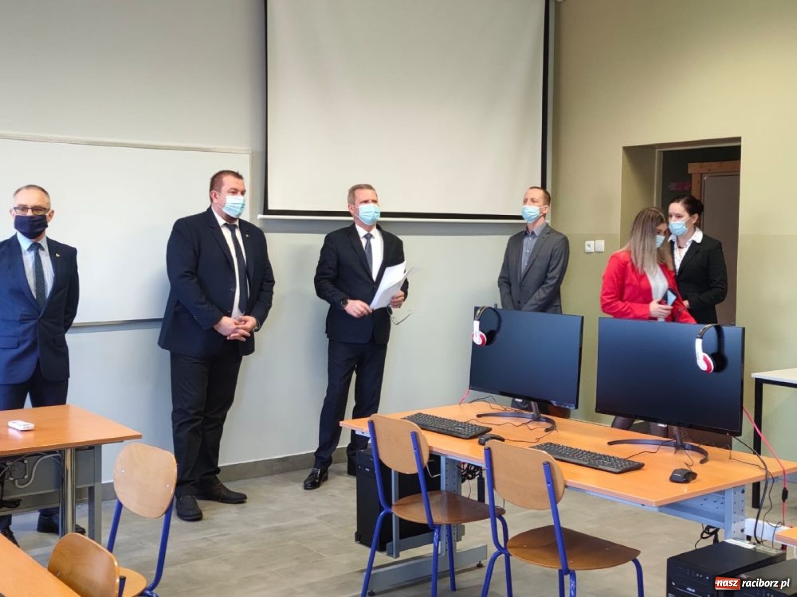 Zdjęcie w galerii na portalu naszraciborz.pl: CKZiU nr 1 ma kolejne nowoczesne pracownie wiadomości z regionu