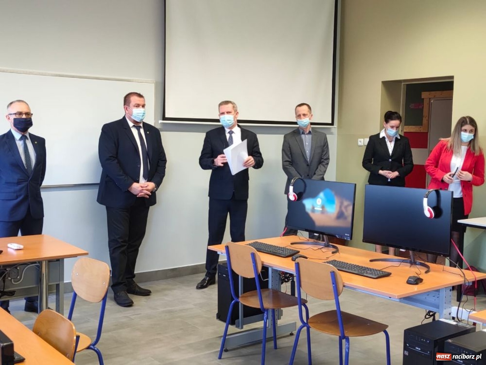 Zdjęcie w galerii na portalu naszraciborz.pl: CKZiU nr 1 ma kolejne nowoczesne pracownie wiadomości z regionu