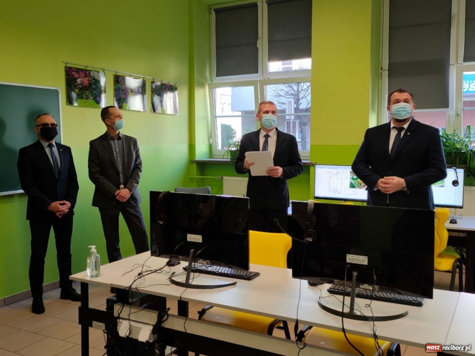 Zdjęcie w galerii na portalu naszraciborz.pl: CKZiU nr 1 ma kolejne nowoczesne pracownie wiadomości z regionu