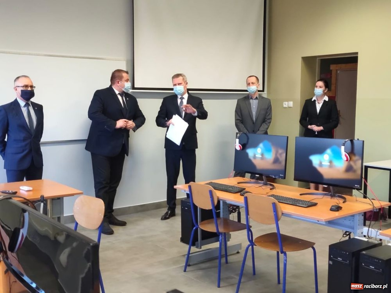 Zdjęcie w galerii na portalu naszraciborz.pl: CKZiU nr 1 ma kolejne nowoczesne pracownie wiadomości z regionu