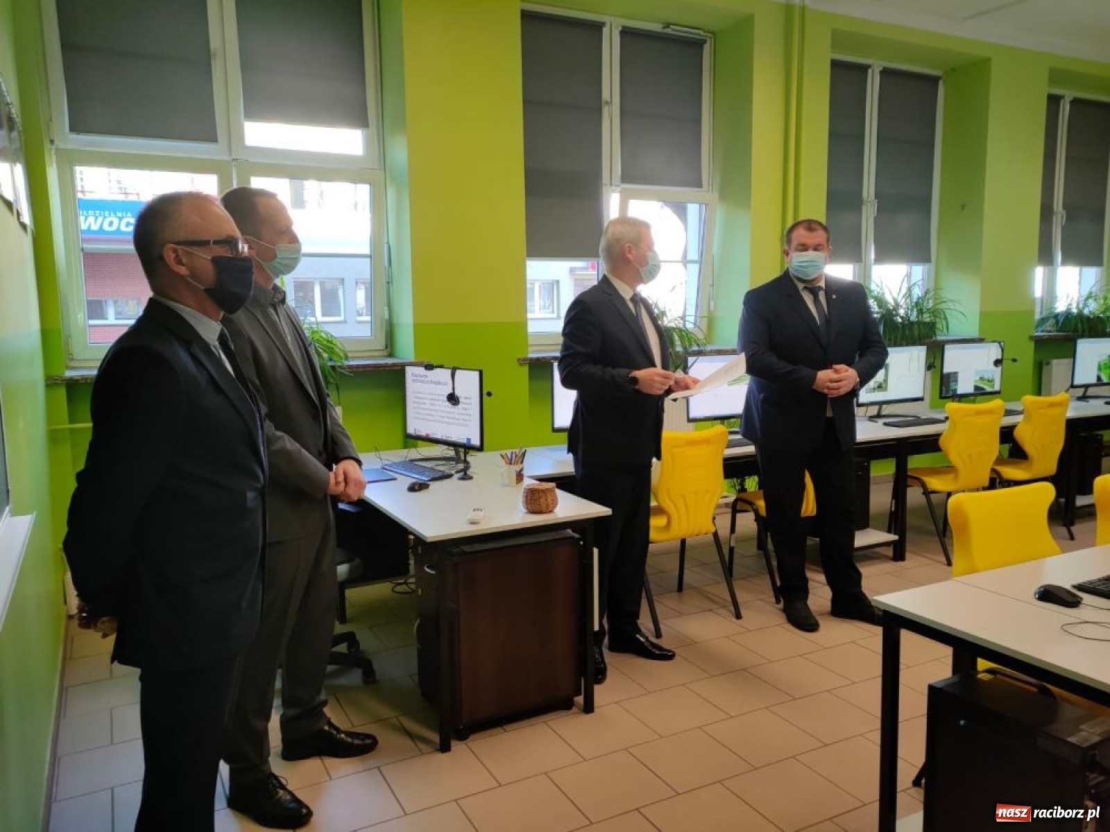 Zdjęcie w galerii na portalu naszraciborz.pl: CKZiU nr 1 ma kolejne nowoczesne pracownie wiadomości z regionu