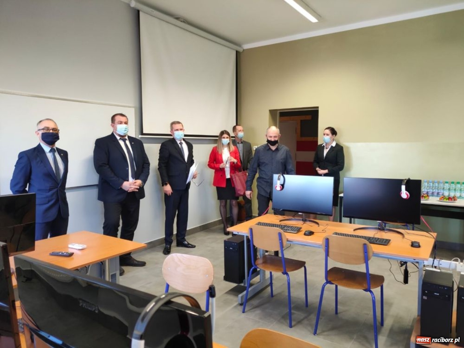 Zdjęcie w galerii na portalu naszraciborz.pl: CKZiU nr 1 ma kolejne nowoczesne pracownie wiadomości z regionu