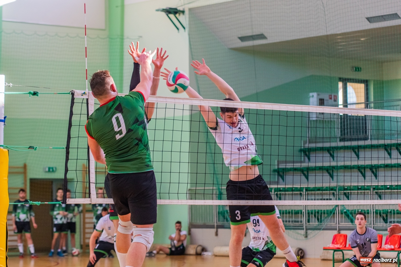 Zdjęcie w galerii na portalu naszraciborz.pl: Waleczna postawa to za mało. Siatkarze Rafako z jednym punktem [FOTO i WIDEO] wiadomości z regionu