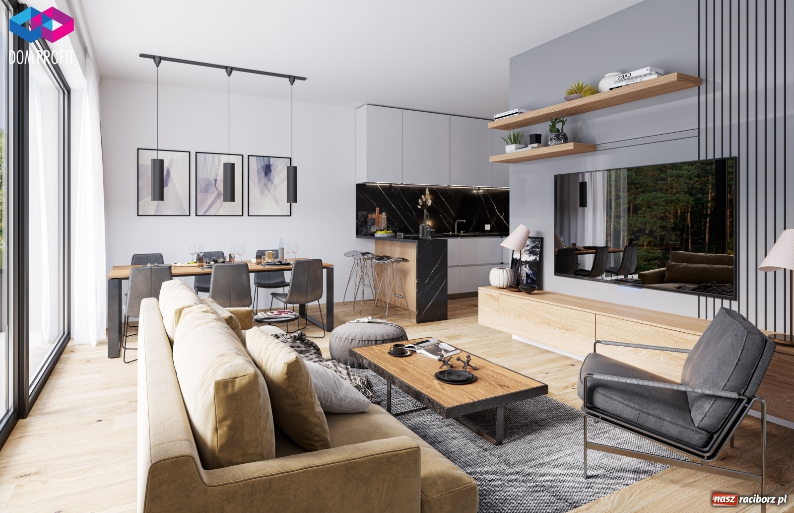 Zdjęcie w galerii na portalu naszraciborz.pl: Mieszkania z ogrodem - w kameralnym miejscu. Tego jeszcze nie było w Raciborzu! wiadomości z regionu