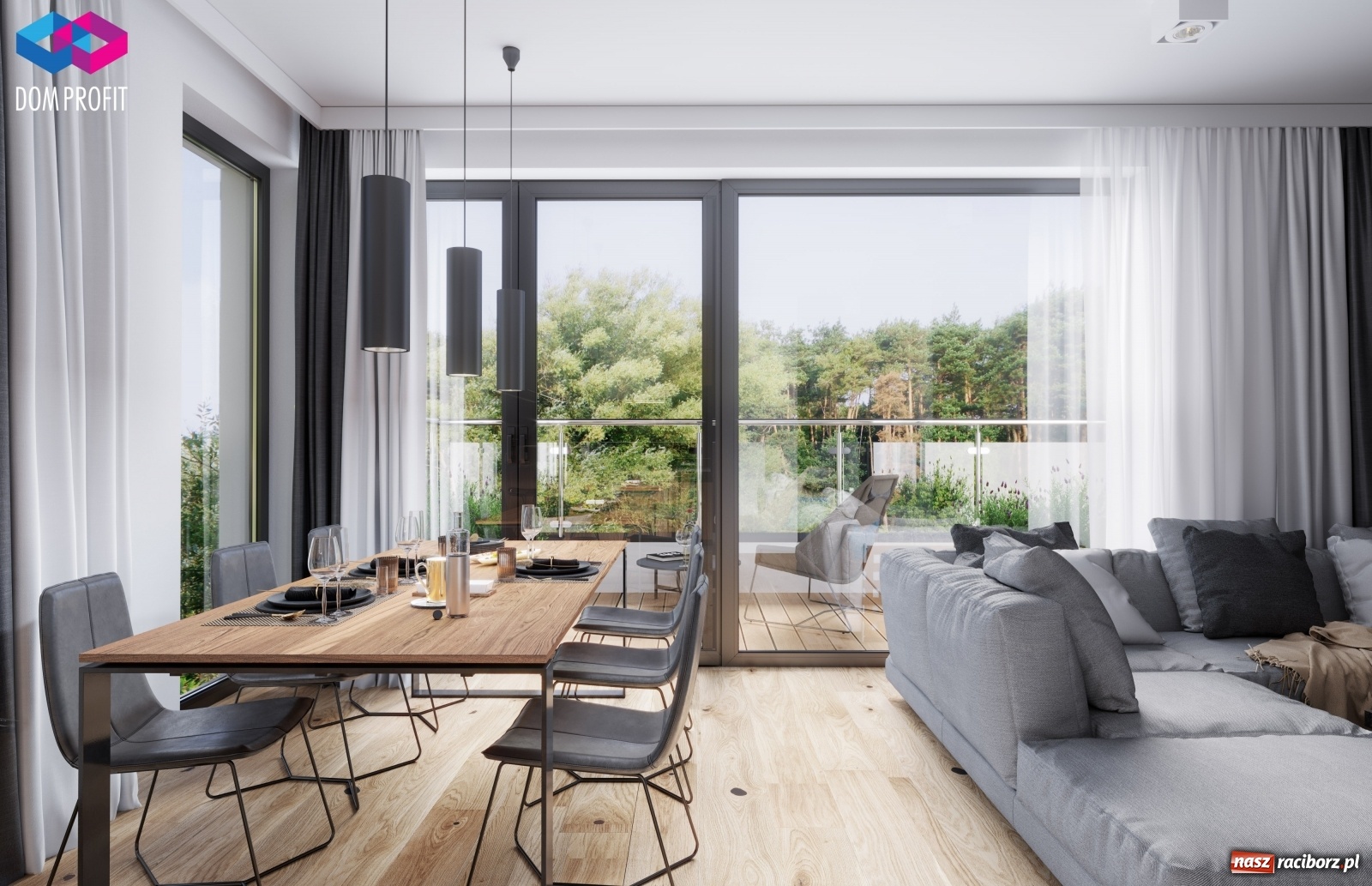 Zdjęcie w galerii na portalu naszraciborz.pl: Mieszkania z ogrodem - w kameralnym miejscu. Tego jeszcze nie było w Raciborzu! wiadomości z regionu