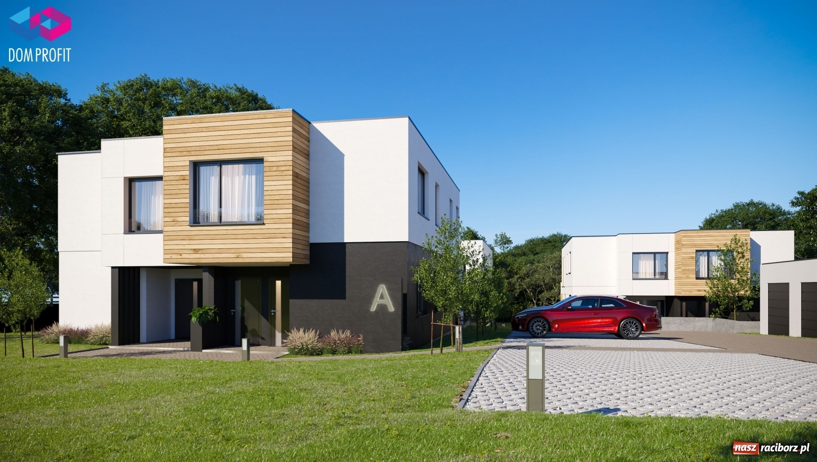 Zdjęcie w galerii na portalu naszraciborz.pl: Mieszkania z ogrodem - w kameralnym miejscu. Tego jeszcze nie było w Raciborzu! wiadomości z regionu