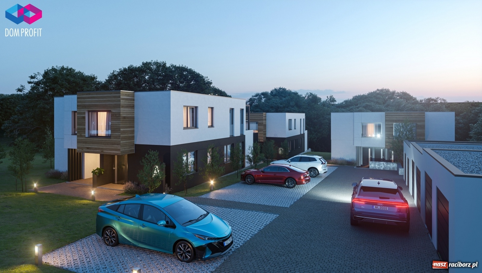 Zdjęcie w galerii na portalu naszraciborz.pl: Mieszkania z ogrodem - w kameralnym miejscu. Tego jeszcze nie było w Raciborzu! wiadomości z regionu