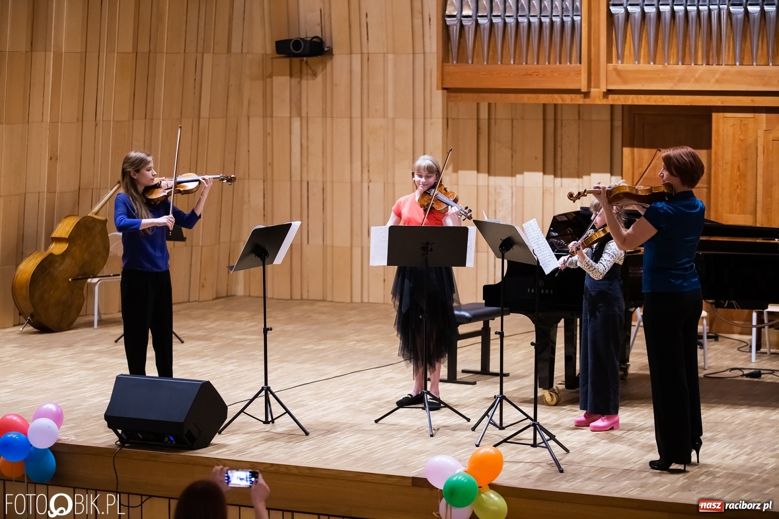 Zdjęcie w galerii na portalu naszraciborz.pl: Szkoła muzyczna zaprosiła na koncert z okazji Dnia Kobiet wiadomości z regionu