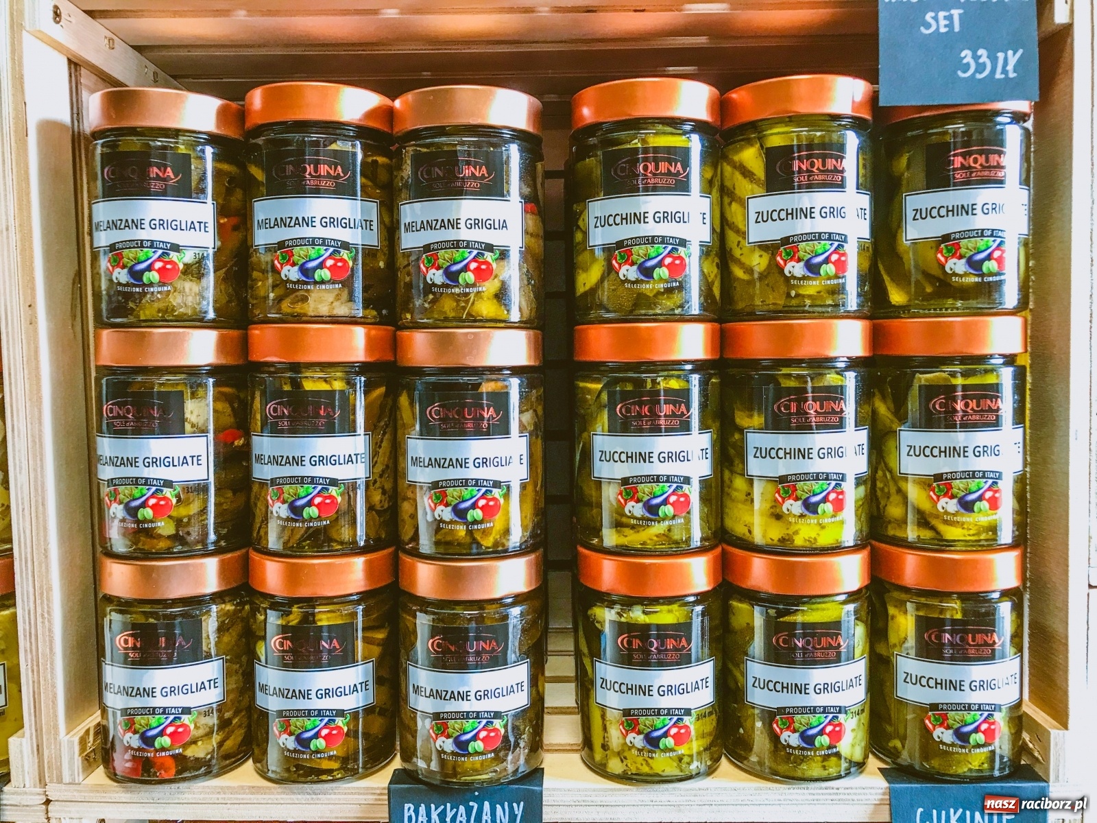 Zdjęcie w galerii na portalu naszraciborz.pl: Sery, makarony, mąka do pizzy, wielkanocne słodkości - nowości w sklepie Antonio Cadau wiadomości z regionu