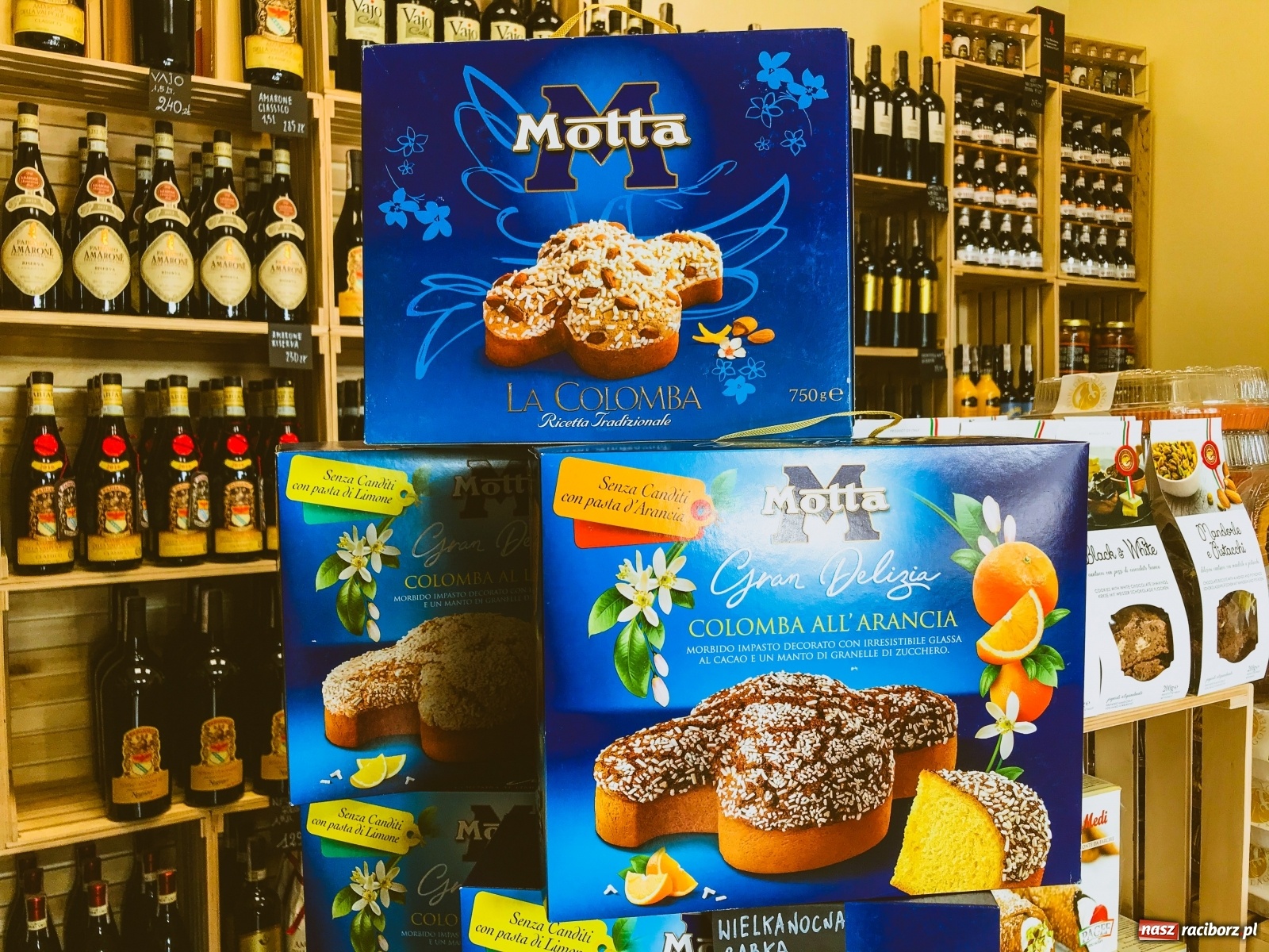 Zdjęcie w galerii na portalu naszraciborz.pl: Sery, makarony, mąka do pizzy, wielkanocne słodkości - nowości w sklepie Antonio Cadau wiadomości z regionu