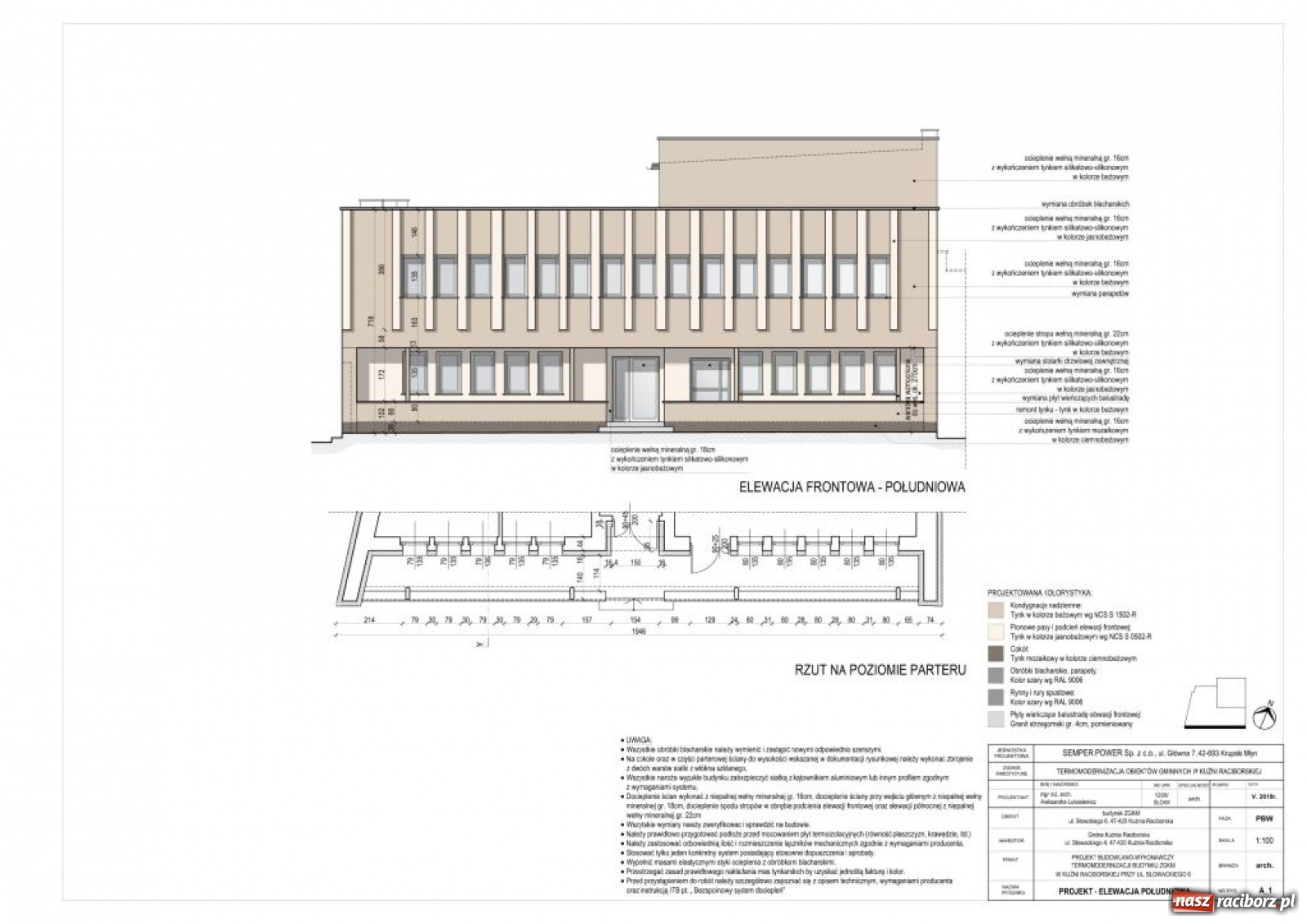Zdjęcie w galerii na portalu naszraciborz.pl: Kuźnia Raciborska. Ruszają remonty budynków miejskich wiadomości z regionu