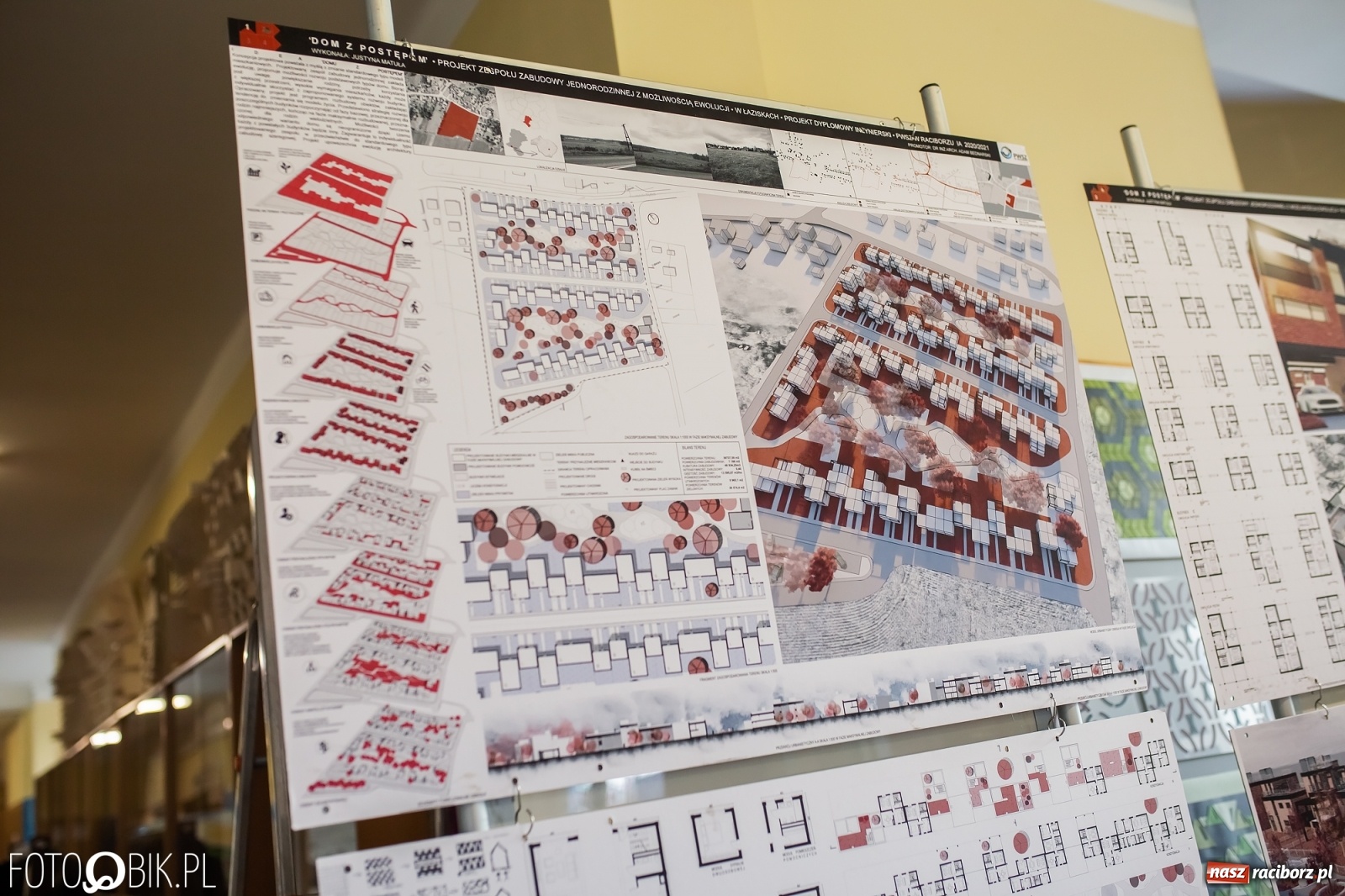 Zdjęcie w galerii na portalu naszraciborz.pl: Prezentacja projektów inżynierskich w Instytucie Architektury PWSZ wiadomości z regionu