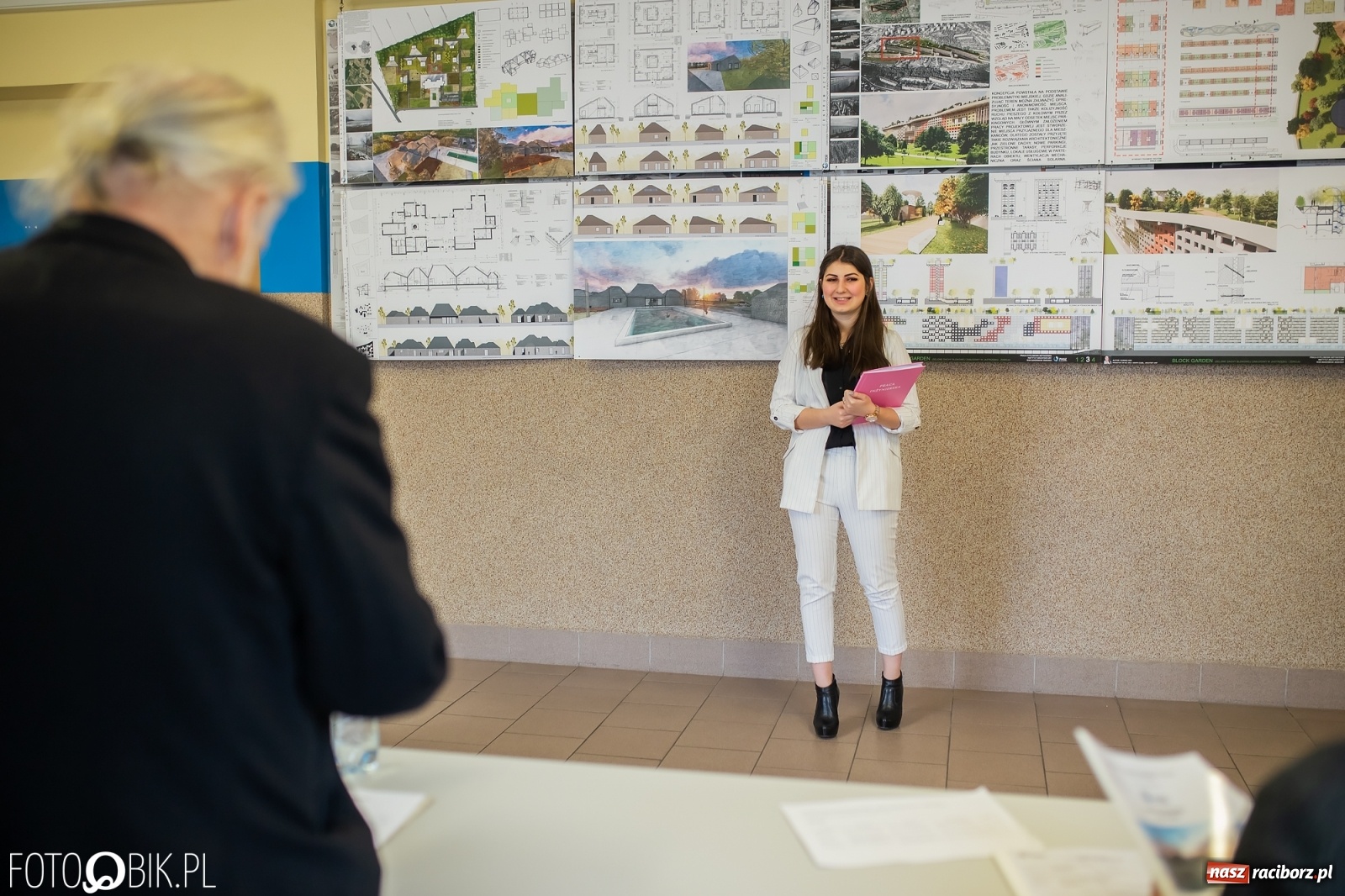 Zdjęcie w galerii na portalu naszraciborz.pl: Prezentacja projektów inżynierskich w Instytucie Architektury PWSZ wiadomości z regionu