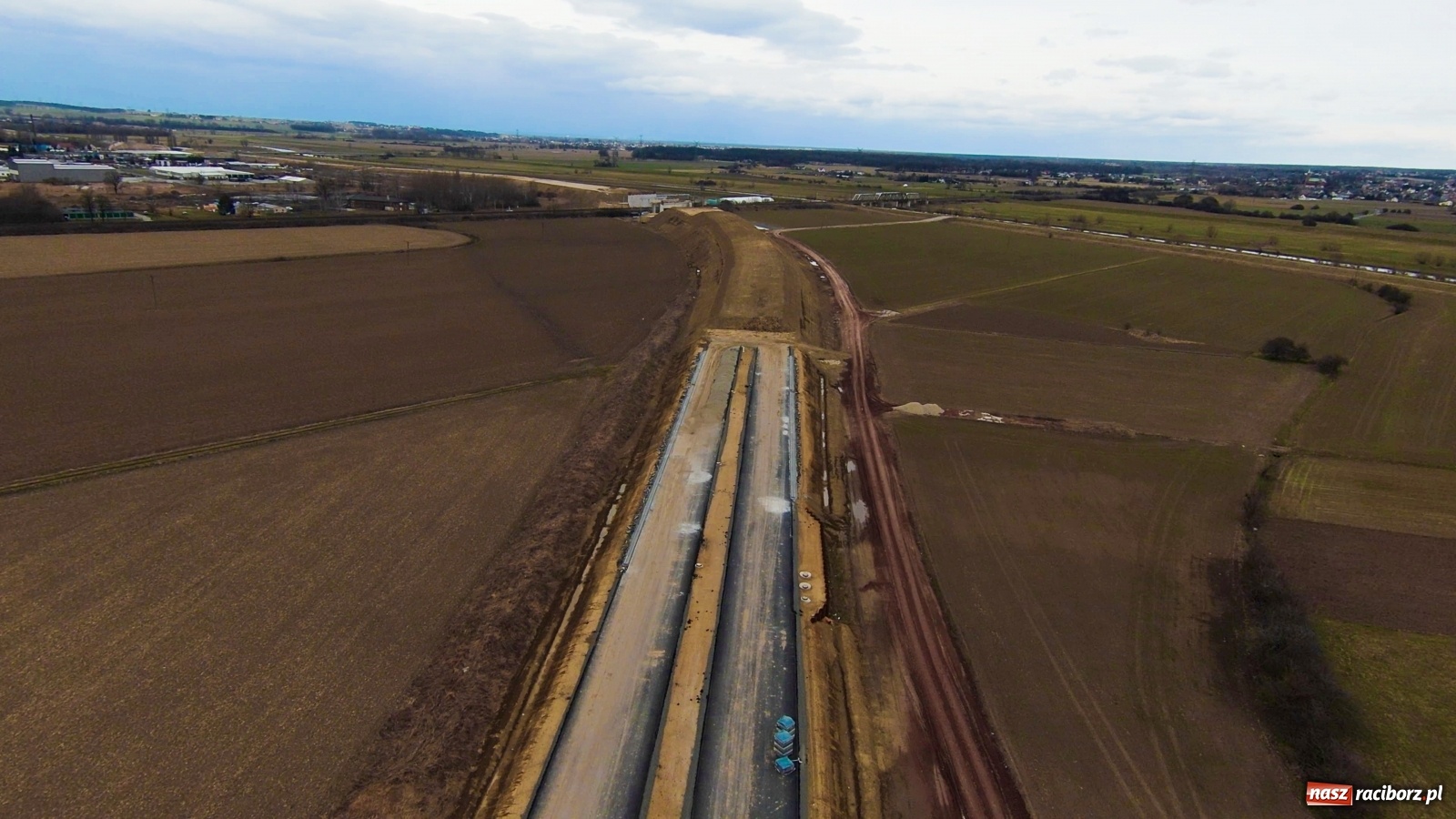 Zdjęcie w galerii na portalu naszraciborz.pl: Raport z budowy wschodniej obwodnicy [FOTO, WIDEO] wiadomości z regionu