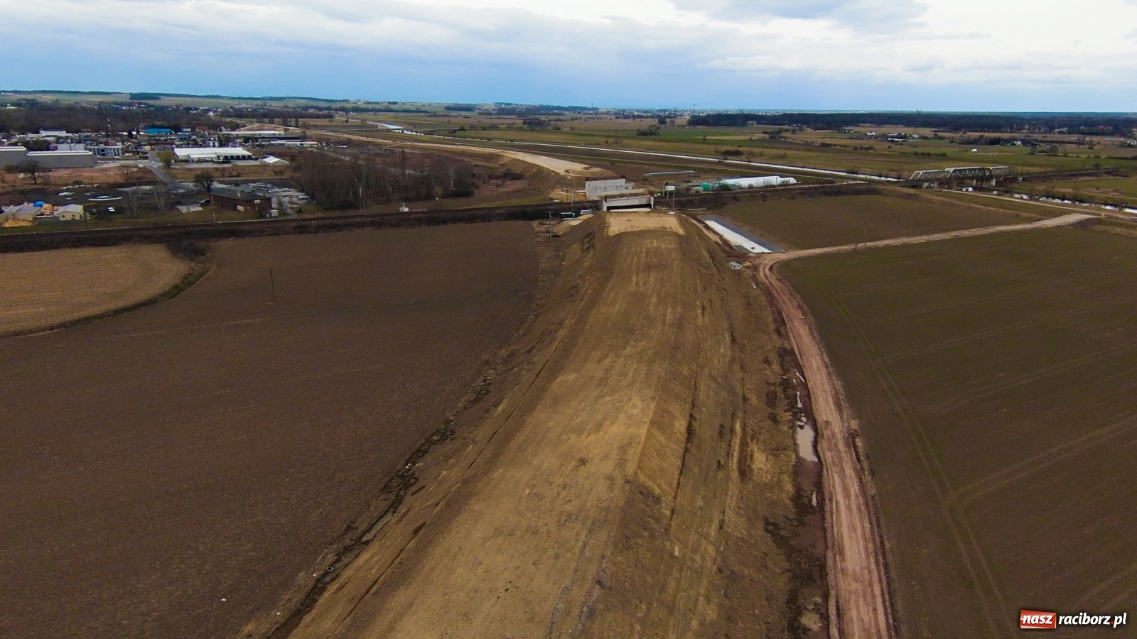 Zdjęcie w galerii na portalu naszraciborz.pl: Raport z budowy wschodniej obwodnicy [FOTO, WIDEO] wiadomości z regionu