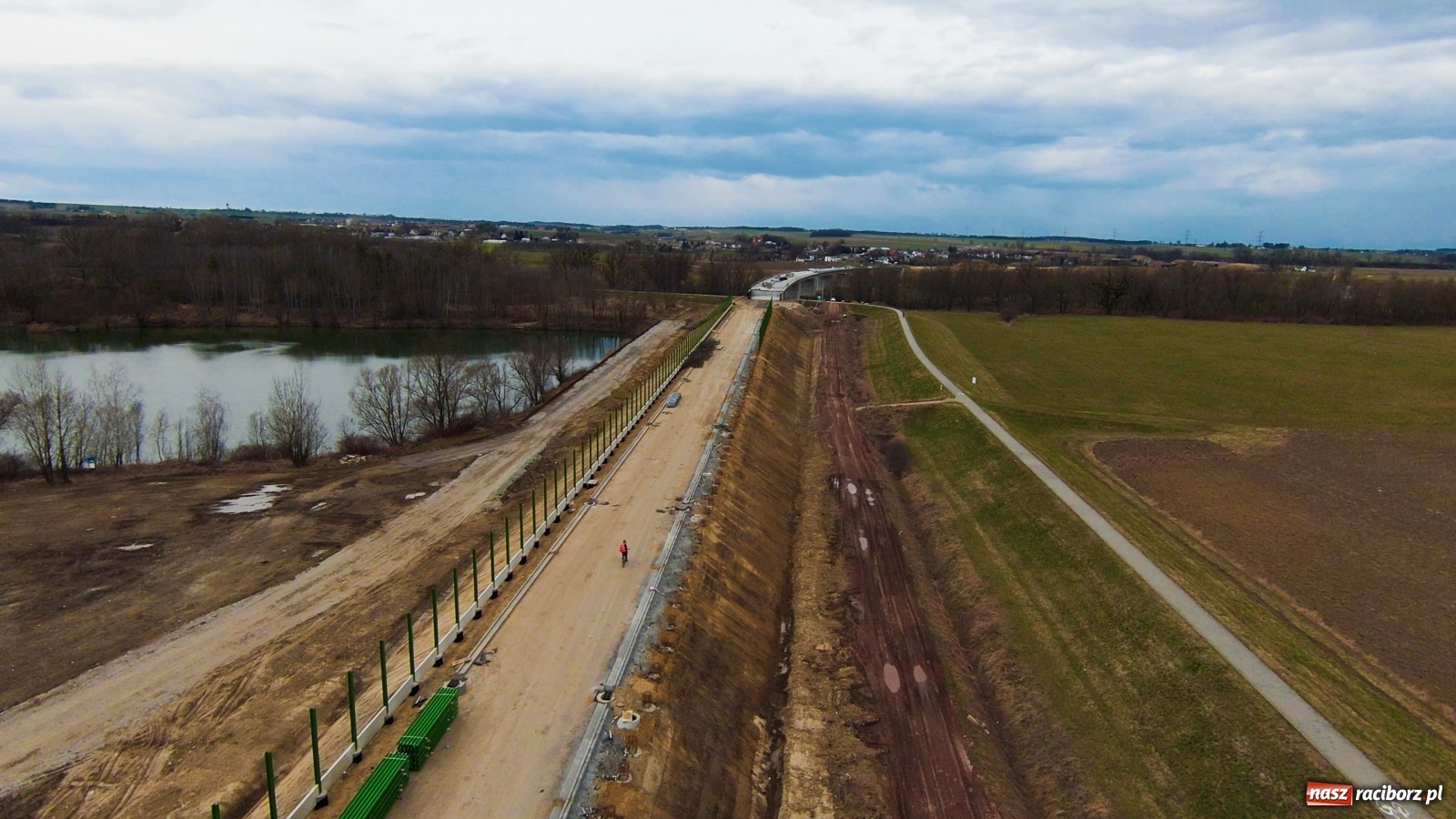 Zdjęcie w galerii na portalu naszraciborz.pl: Raport z budowy wschodniej obwodnicy [FOTO, WIDEO] wiadomości z regionu