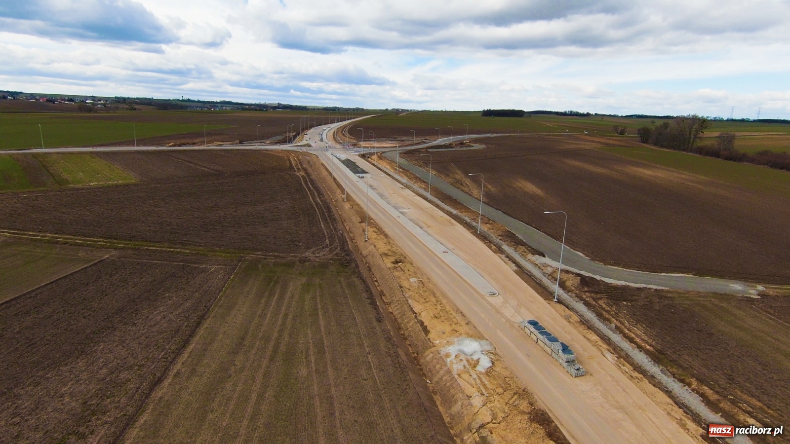 Zdjęcie w galerii na portalu naszraciborz.pl: Raport z budowy wschodniej obwodnicy [FOTO, WIDEO] wiadomości z regionu