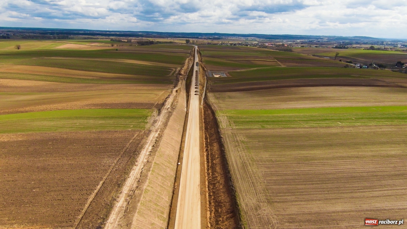 Zdjęcie w galerii na portalu naszraciborz.pl: Raport z budowy wschodniej obwodnicy [FOTO, WIDEO] wiadomości z regionu