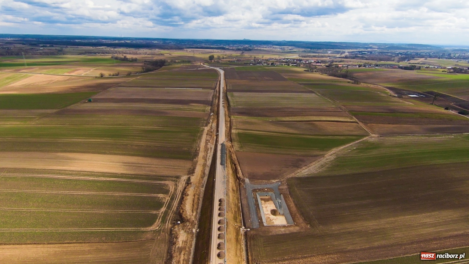 Zdjęcie w galerii na portalu naszraciborz.pl: Raport z budowy wschodniej obwodnicy [FOTO, WIDEO] wiadomości z regionu