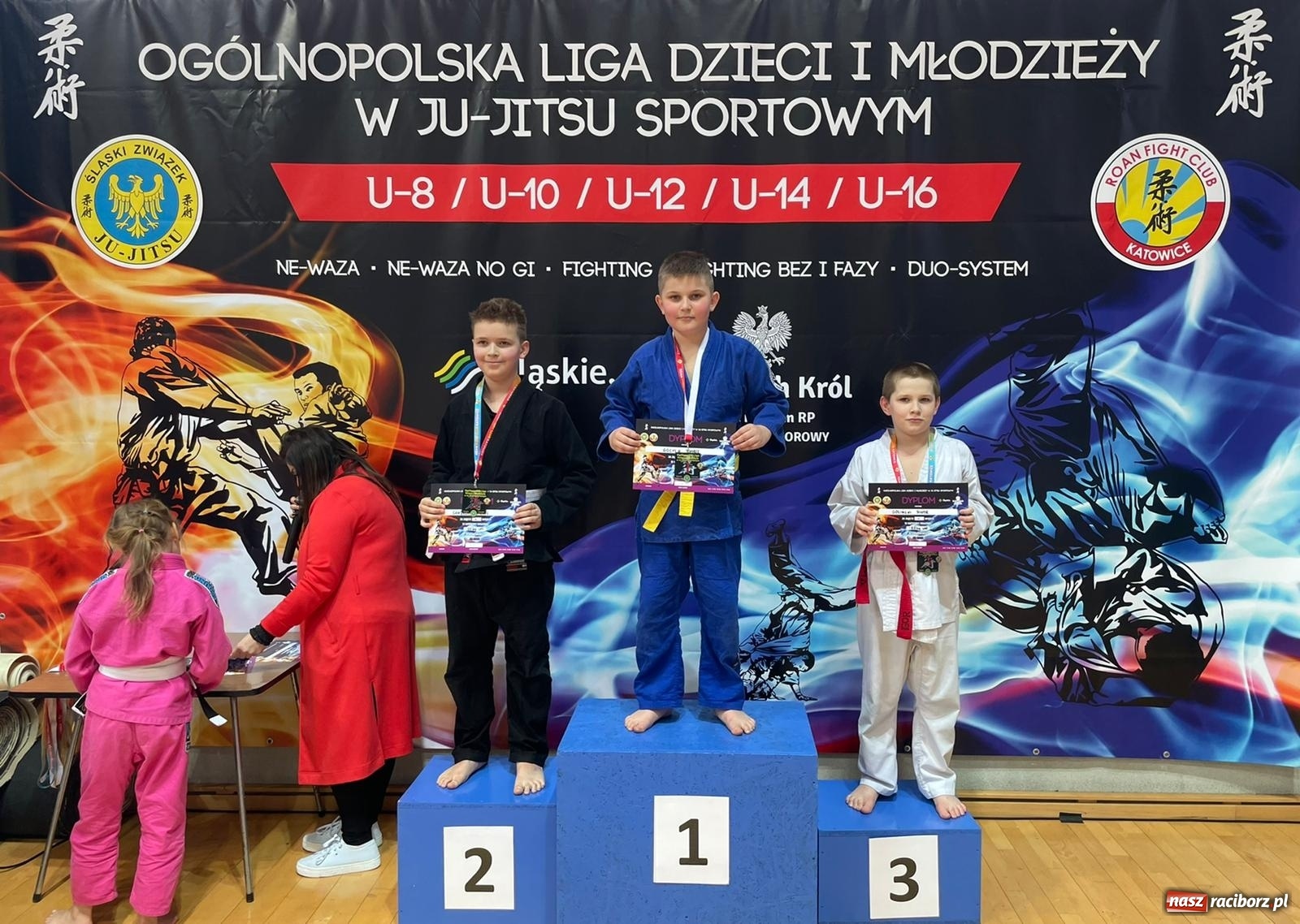 Zdjęcie w galerii na portalu naszraciborz.pl: Łamatorzy z Raciborza na podium w Katowicach wiadomości z regionu
