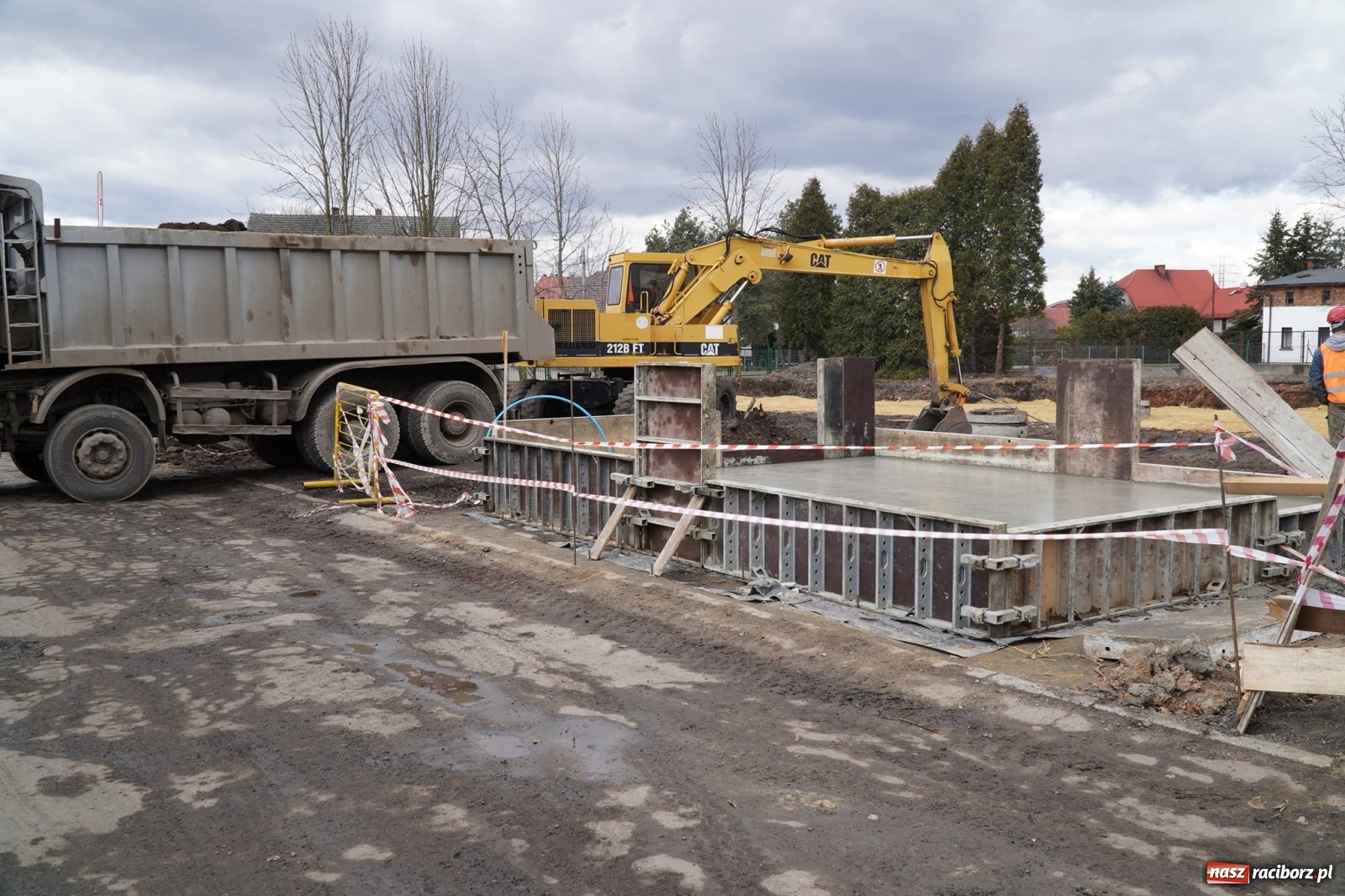 Zdjęcie w galerii na portalu naszraciborz.pl: Trwa budowa raciborskiego PSZOK-a wiadomości z regionu