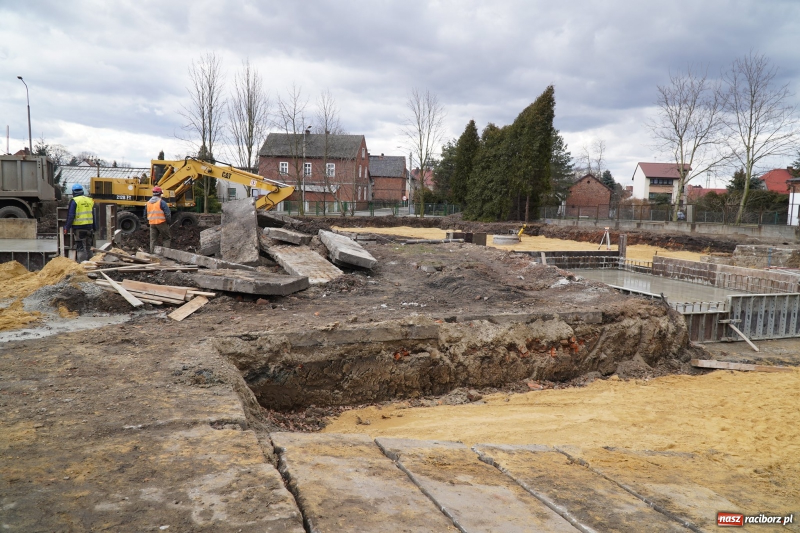 Zdjęcie w galerii na portalu naszraciborz.pl: Trwa budowa raciborskiego PSZOK-a wiadomości z regionu