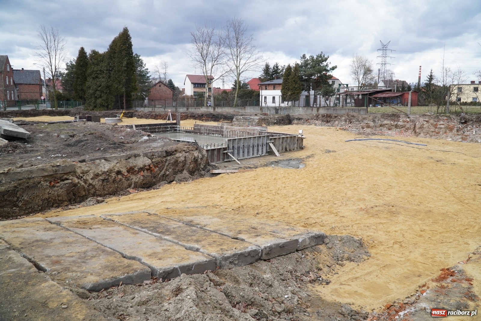 Zdjęcie w galerii na portalu naszraciborz.pl: Trwa budowa raciborskiego PSZOK-a wiadomości z regionu