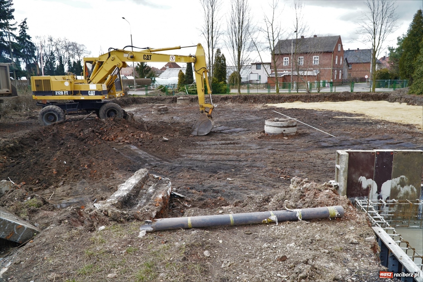 Zdjęcie w galerii na portalu naszraciborz.pl: Trwa budowa raciborskiego PSZOK-a wiadomości z regionu
