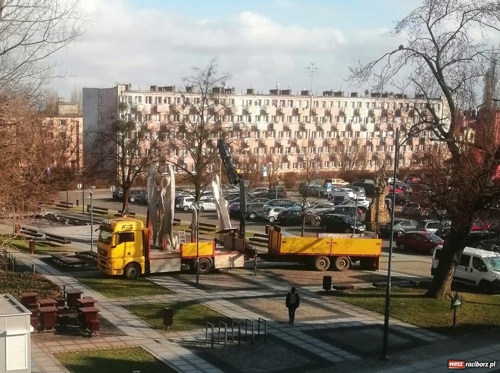 Zdjęcie w galerii na portalu naszraciborz.pl: Anioły zawitały do Raciborza wiadomości z regionu