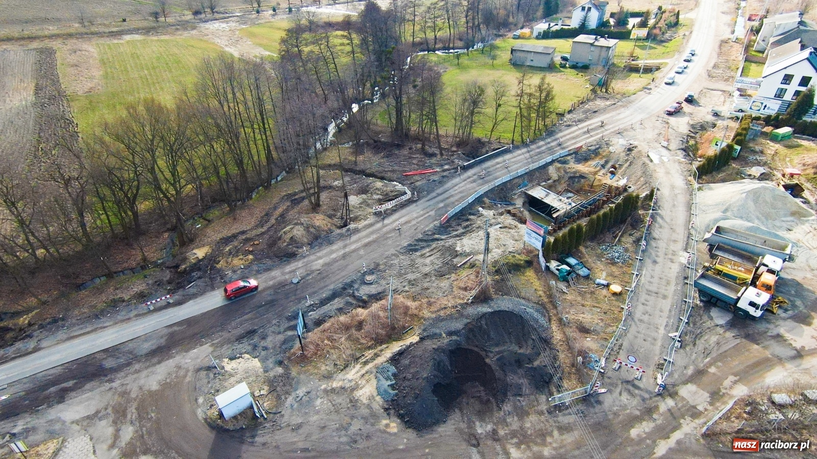 Zdjęcie w galerii na portalu naszraciborz.pl: Raport z przebudowy DW 935 Racibórz-Kornowac-Rzuchów [FOTO] wiadomości z regionu
