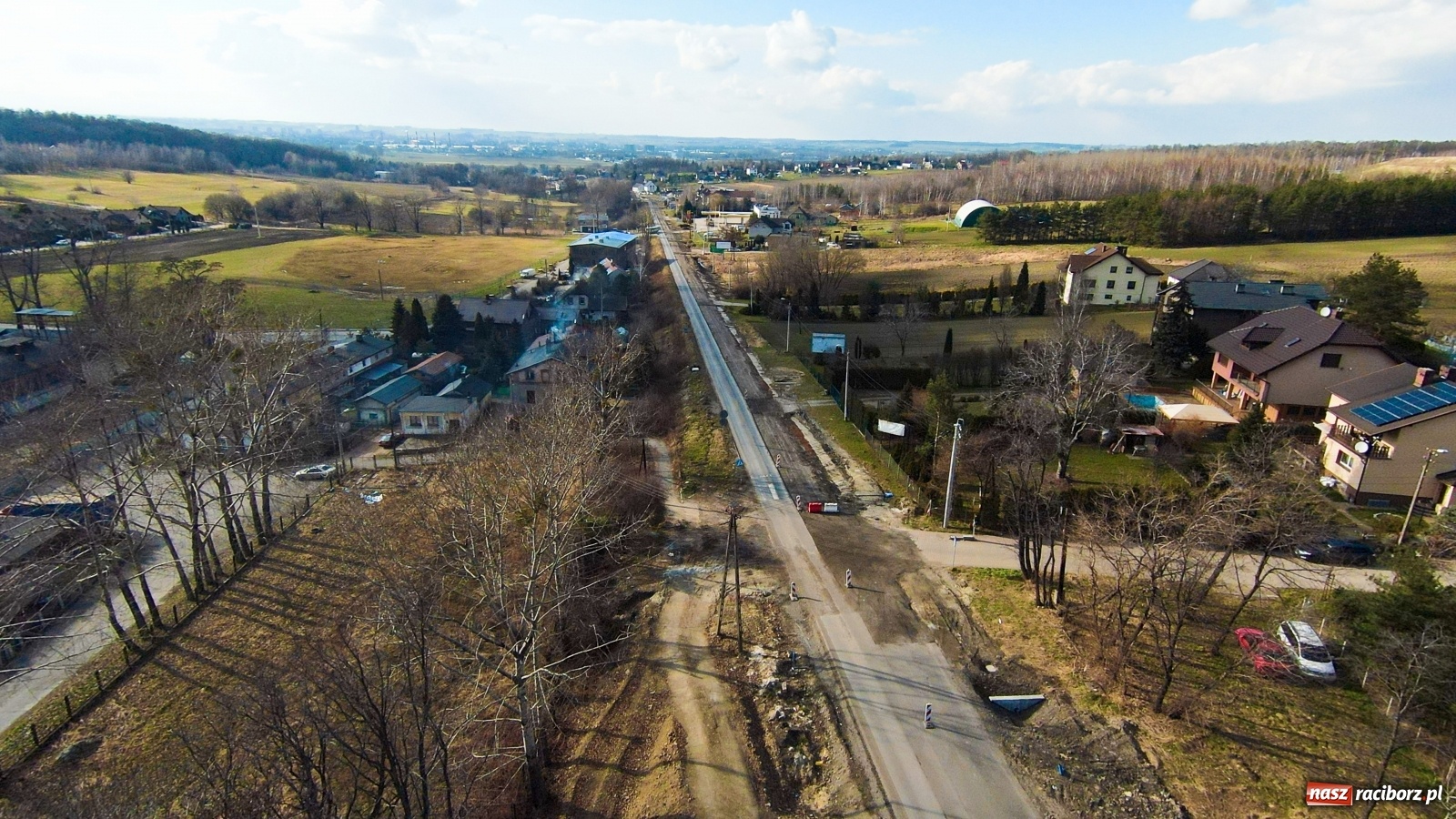 Zdjęcie w galerii na portalu naszraciborz.pl: Raport z przebudowy DW 935 Racibórz-Kornowac-Rzuchów [FOTO] wiadomości z regionu