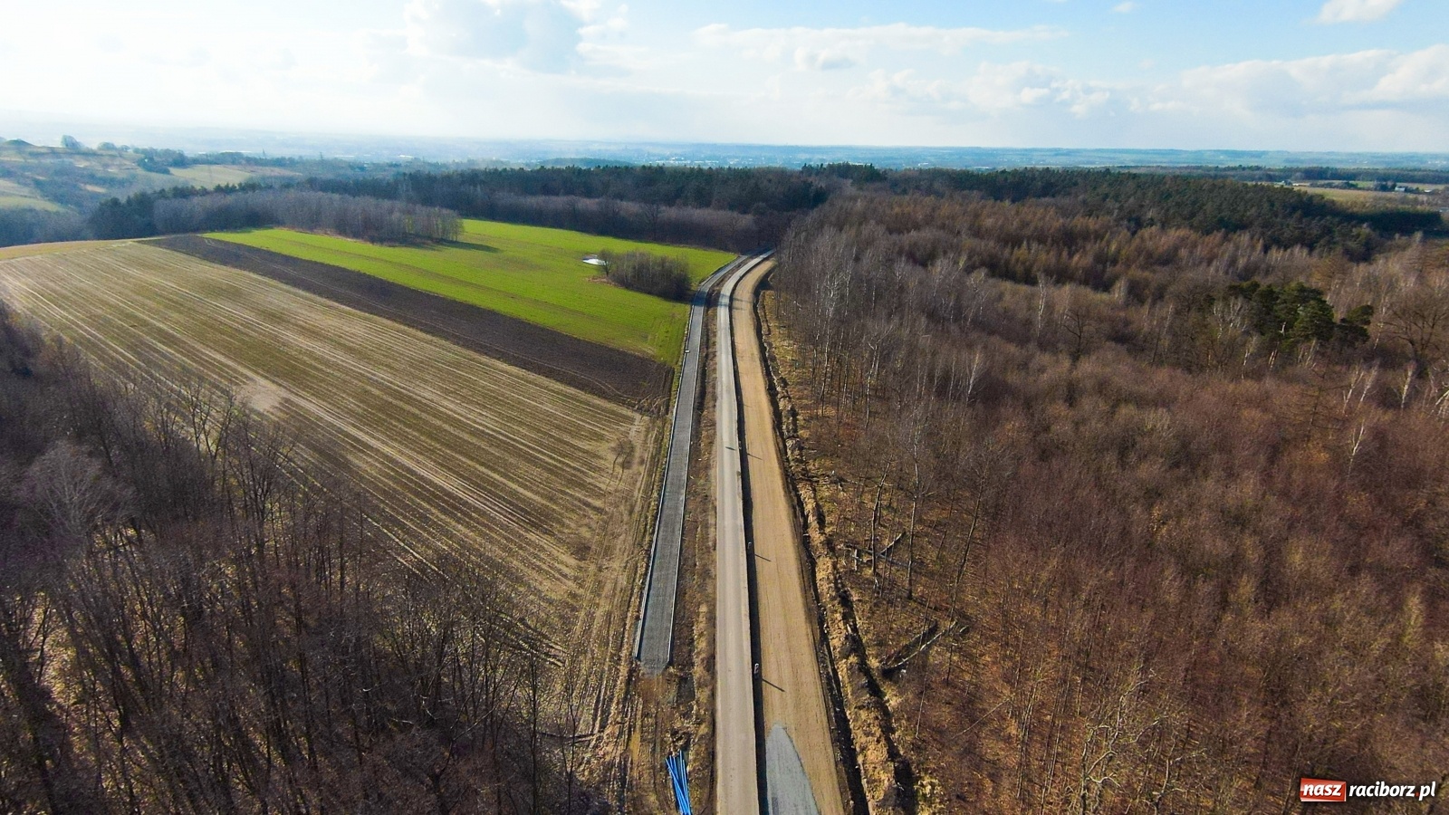 Zdjęcie w galerii na portalu naszraciborz.pl: Raport z przebudowy DW 935 Racibórz-Kornowac-Rzuchów [FOTO] wiadomości z regionu