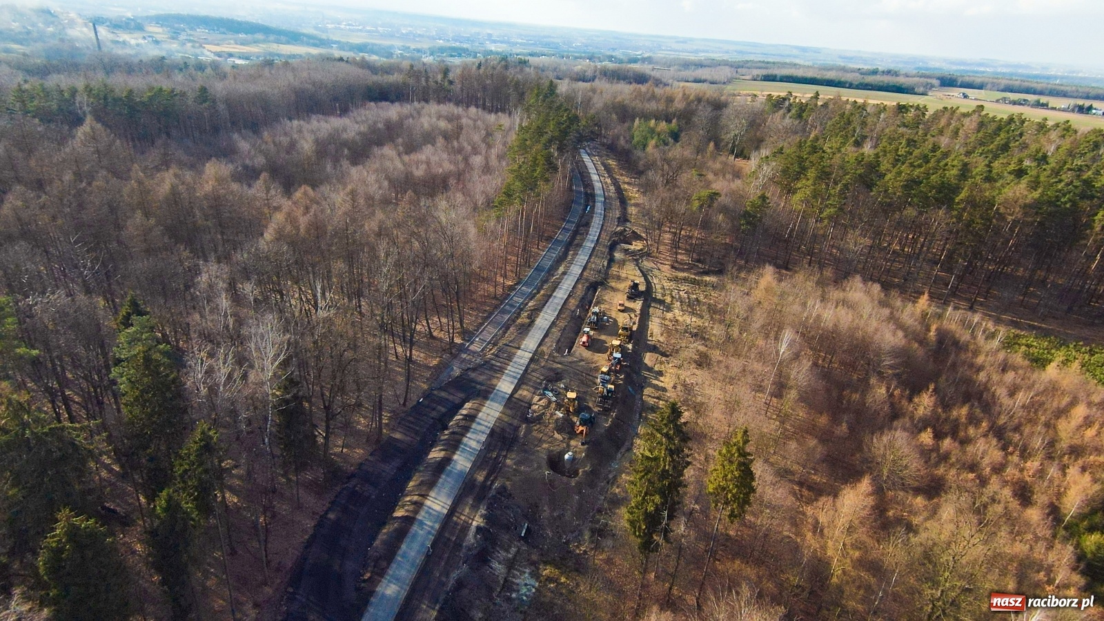 Zdjęcie w galerii na portalu naszraciborz.pl: Raport z przebudowy DW 935 Racibórz-Kornowac-Rzuchów [FOTO] wiadomości z regionu