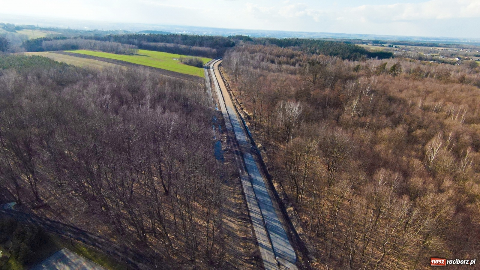 Zdjęcie w galerii na portalu naszraciborz.pl: Raport z przebudowy DW 935 Racibórz-Kornowac-Rzuchów [FOTO] wiadomości z regionu