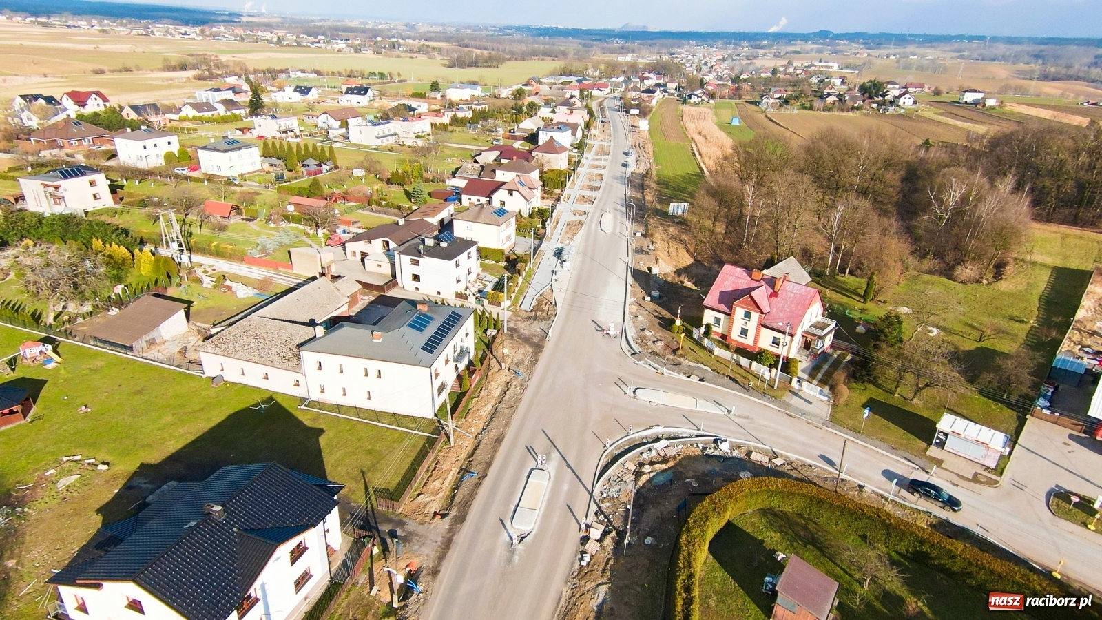 Zdjęcie w galerii na portalu naszraciborz.pl: Raport z przebudowy DW 935 Racibórz-Kornowac-Rzuchów [FOTO] wiadomości z regionu