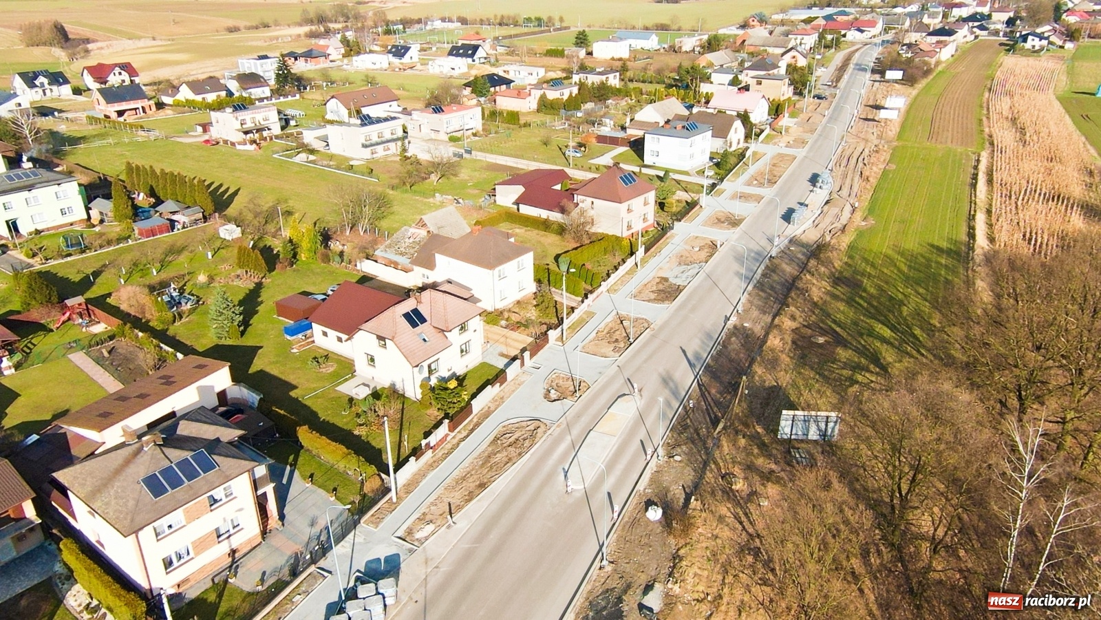 Zdjęcie w galerii na portalu naszraciborz.pl: Raport z przebudowy DW 935 Racibórz-Kornowac-Rzuchów [FOTO] wiadomości z regionu