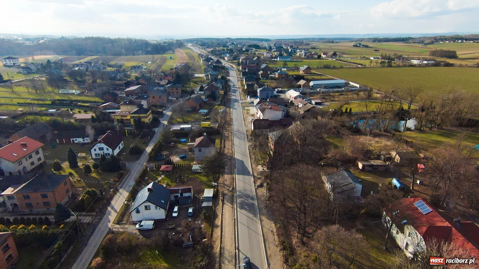 Zdjęcie w galerii na portalu naszraciborz.pl: Raport z przebudowy DW 935 Racibórz-Kornowac-Rzuchów [FOTO] wiadomości z regionu